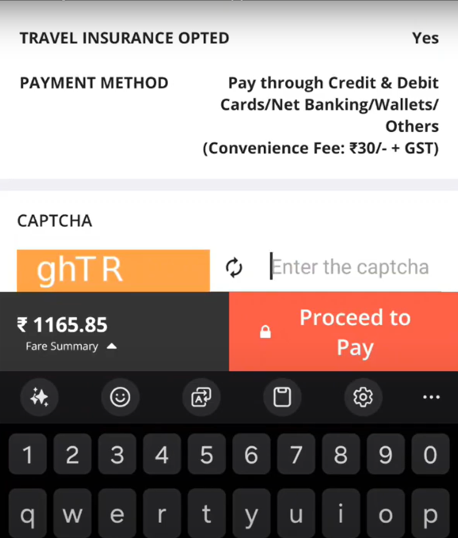 Payment Confirmation